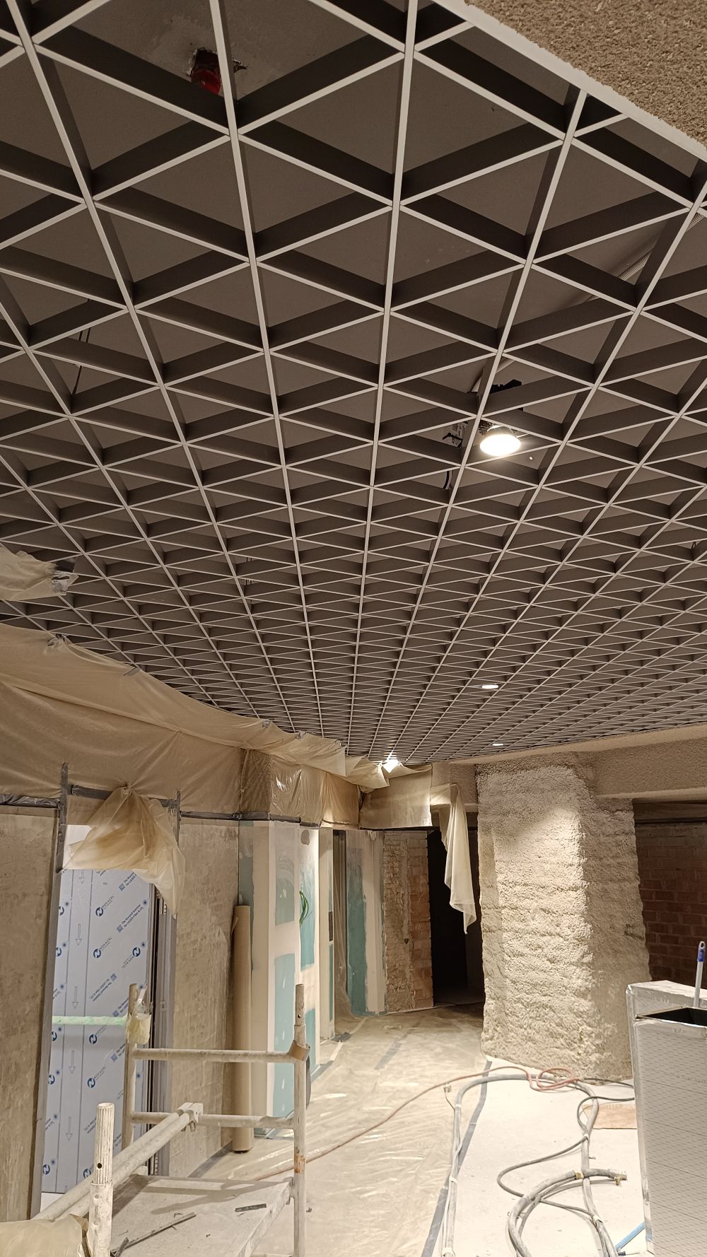 Techo metálico antes