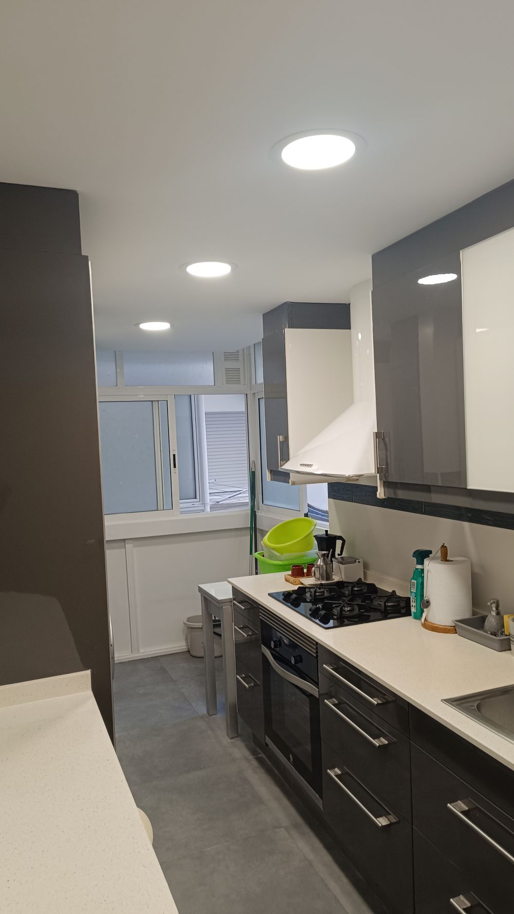 Techo cocina - después